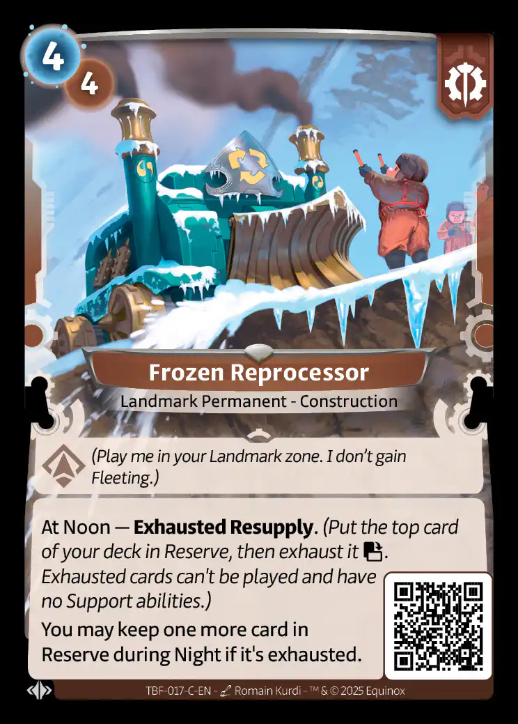 Frozen Reprocessor